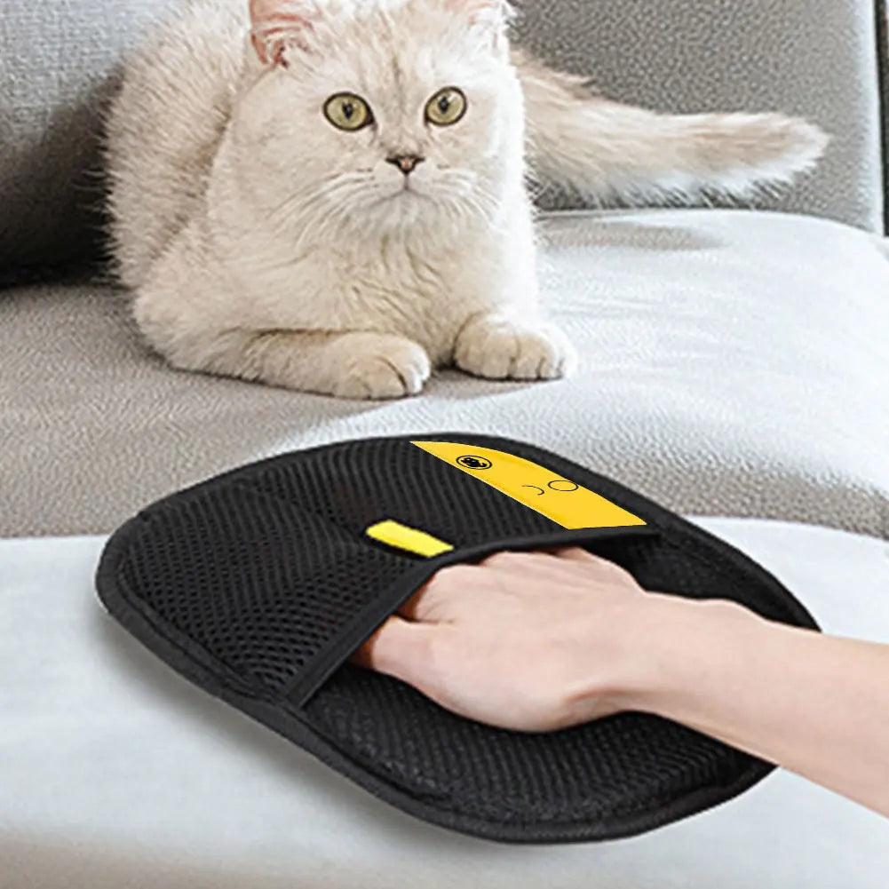 🐾 FluffyFree™ – Maar Liefst 2 Herbruikbare Huisdierhaar Handschoenen