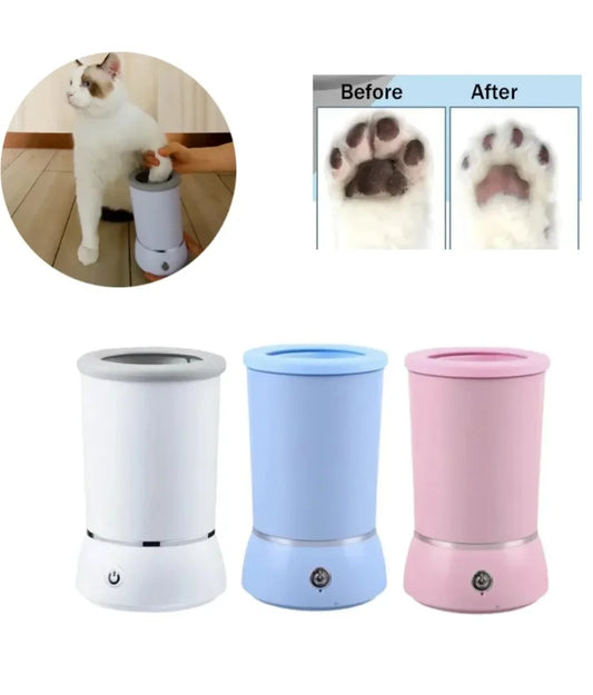 🐶🐱 Manozzi PawClean™ – Elektrische Pootreiniger voor Honden & Katten  Schoon in één klik.