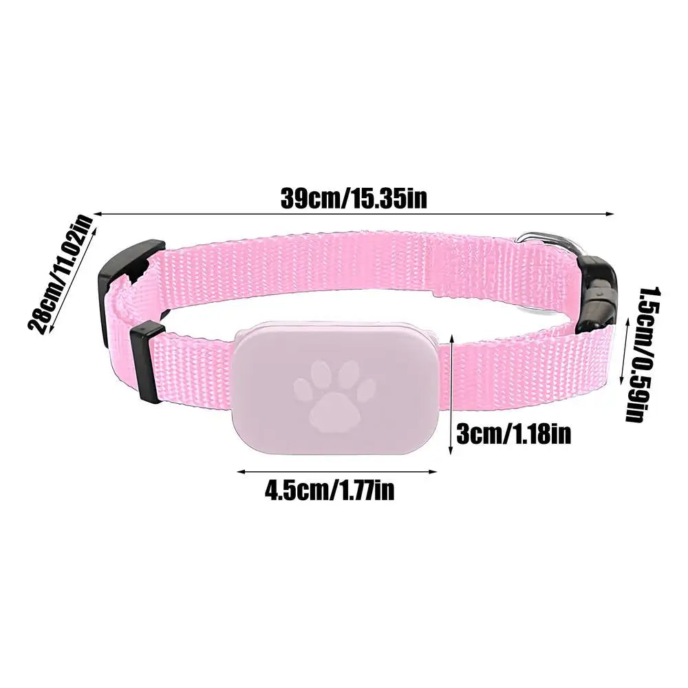 Manozzi PetTracker™ – GPS Halsband voor Katten & Kleine Honden met Veiligheidssluiting & Lange Batterijduur