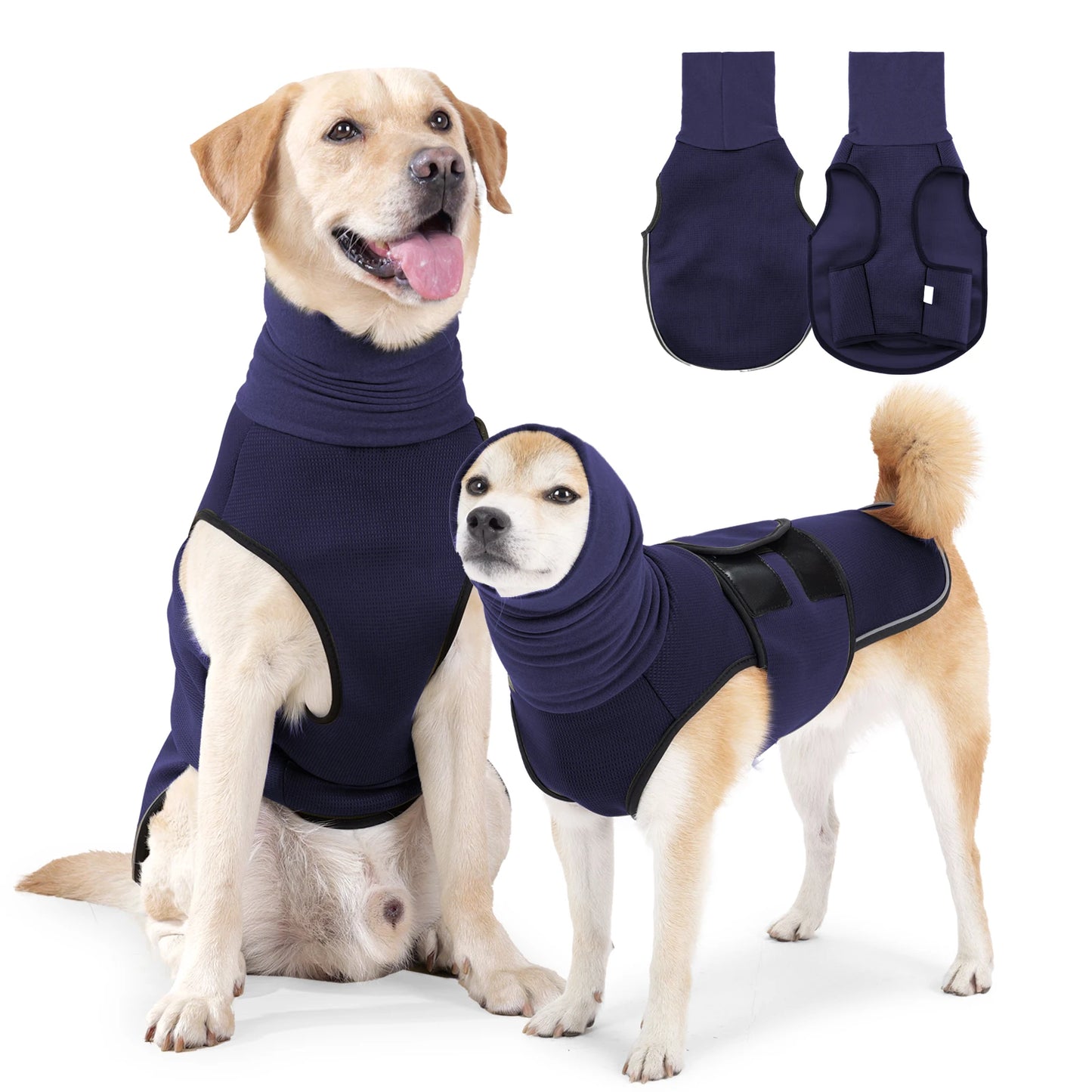 Manozzi CalmVest™ – Kalmerend Drukvest tegen Vuurwerkangst & Stress bij Honden