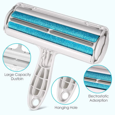 🧺 Manozzi FurRemover™ – Herbruikbare Haar- & Pluizenroller voor Meubels & Kleding.  Zacht voor je meubels. Hard tegen haren.