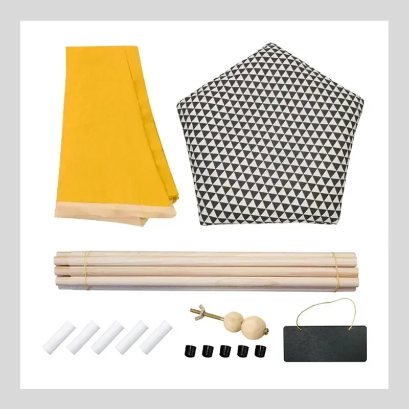 Manozzi CozyTent™ – Luxe Tipi Tent & Veilige Schuilplek tegen Vuurwerk voor Katten & Kleine Honden