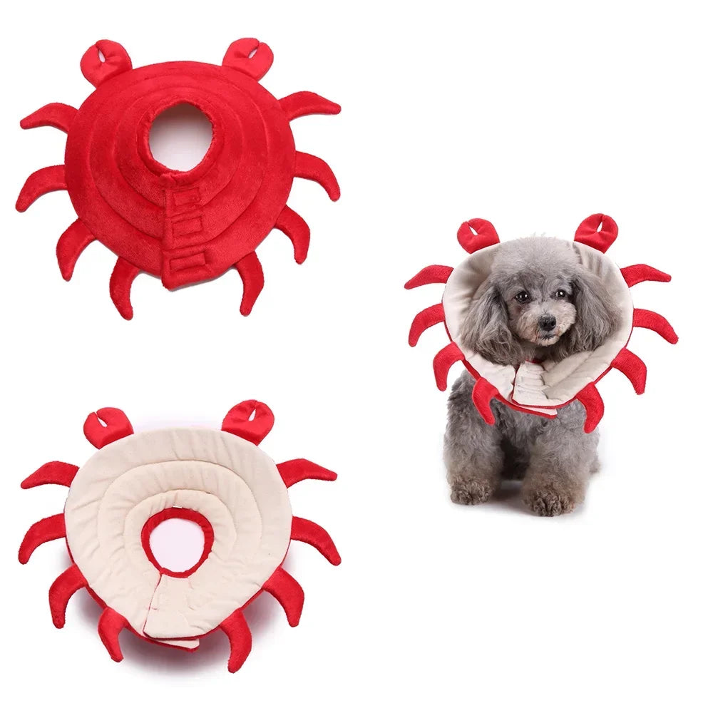 🌸 Manozzi SoftCare™ – Comfortabele Herstelkraag voor Honden & Katten