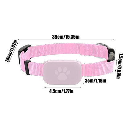 Manozzi PetTracker™ – GPS Halsband voor Katten & Kleine Honden met Veiligheidssluiting & Lange Batterijduur