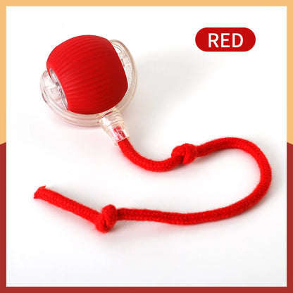 Manozzi LumiRoll™ – Slimme Oplaadbare Speelbal met Licht voor Katten & Kleine Honden