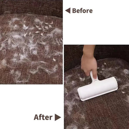 🧺 Manozzi FurRemover™ – Herbruikbare Haar- &amp; Pluizenroller voor Meubels &amp; Kleding.  Zacht voor je meubels. Hard tegen haren.