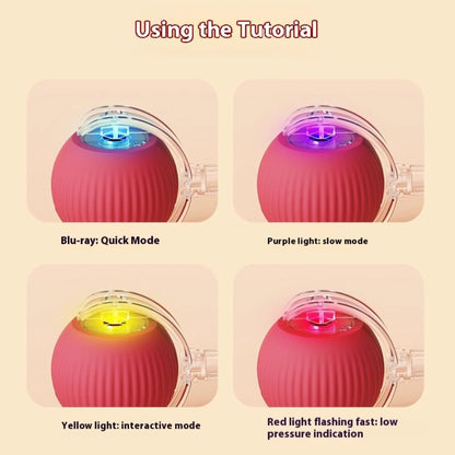 Manozzi LumiRoll™ – Slimme Oplaadbare Speelbal met Licht voor Katten & Kleine Honden